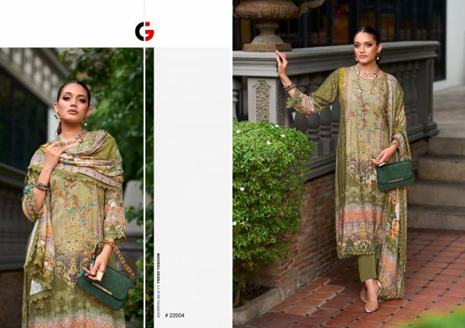 Gull Jee Fiza Pashmina Printed Salwar Kameez Catalog